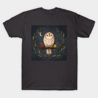 Owl Forest Friends T-Shirt